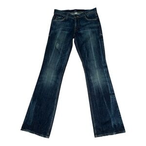 Armani Exchange Y2K Wing Back Pocket Flare Jeans - Size 2 Short